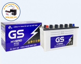 Ắc quy GS Hybrid N100 (12v 100Ah)