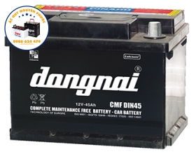 ẮC QUY ĐỒNG NAI KHÔ DÙNG CHO Ô TÔ 12V-45AH (CMFDIN45)