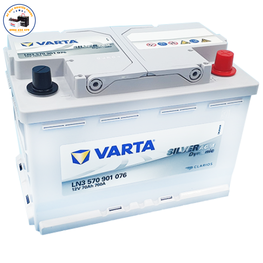 ẮC QUY VARTA AGM LN3 570901076 ( 12V70Ah )